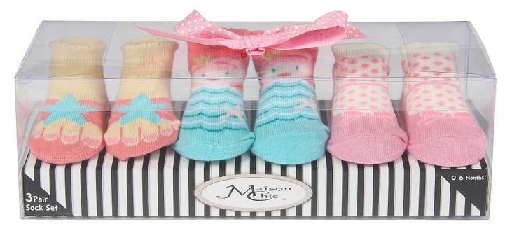 Maribel the Mermaid Socks Gift Set