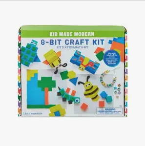 kid made modern 8-Bit Craft Kit