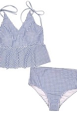 Simply Southern Navy Gingham Check Tankini