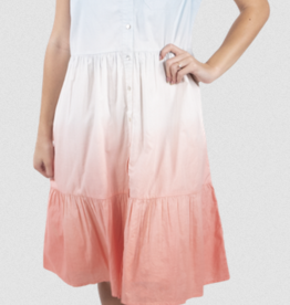 Simply Southern Ombre Button Down Dress