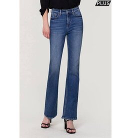 Hi-Rise Stretch Slim Bootcut, Sunshine