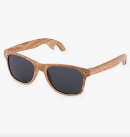 Foster & Rye Faux Wood Bottle Opener Sunglasses