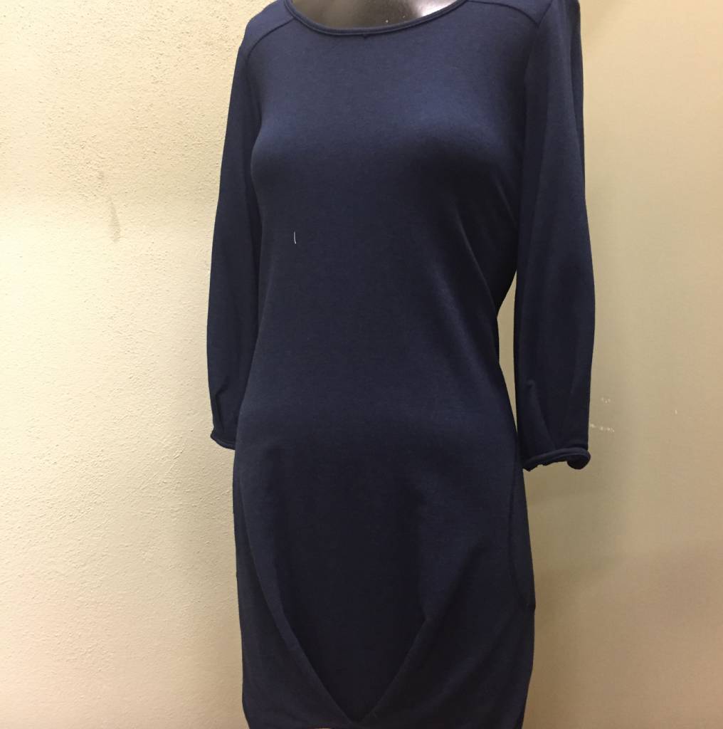 Pure Essence Pure Essence Tunic Dress, 3/4 Sleeve, Side Seam Pocket 112 ...