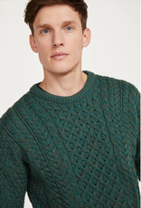 Aran Woollen Mills Inisheer Traditional Mens Aran Sweater