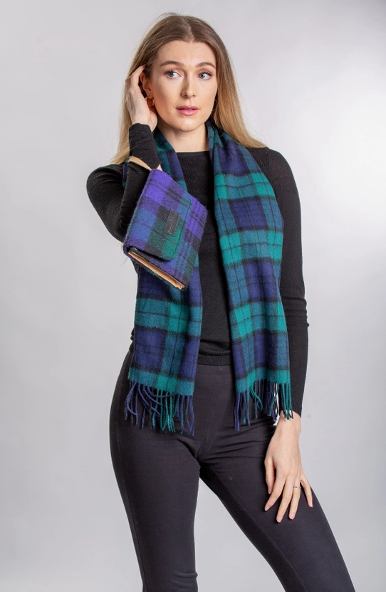 Patrick King Woolen Company Blackwatch Lambswool Scarves