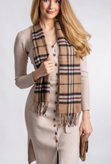 Patrick King Woolen Company Thompson Camel Lambswool Scarves