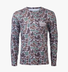 Fieldstone Dry-Fit Pocketed Long Sleeve Camo Tee