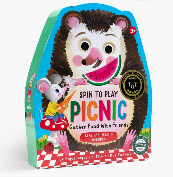 eeBoo Picnic Shaped Spinner Game