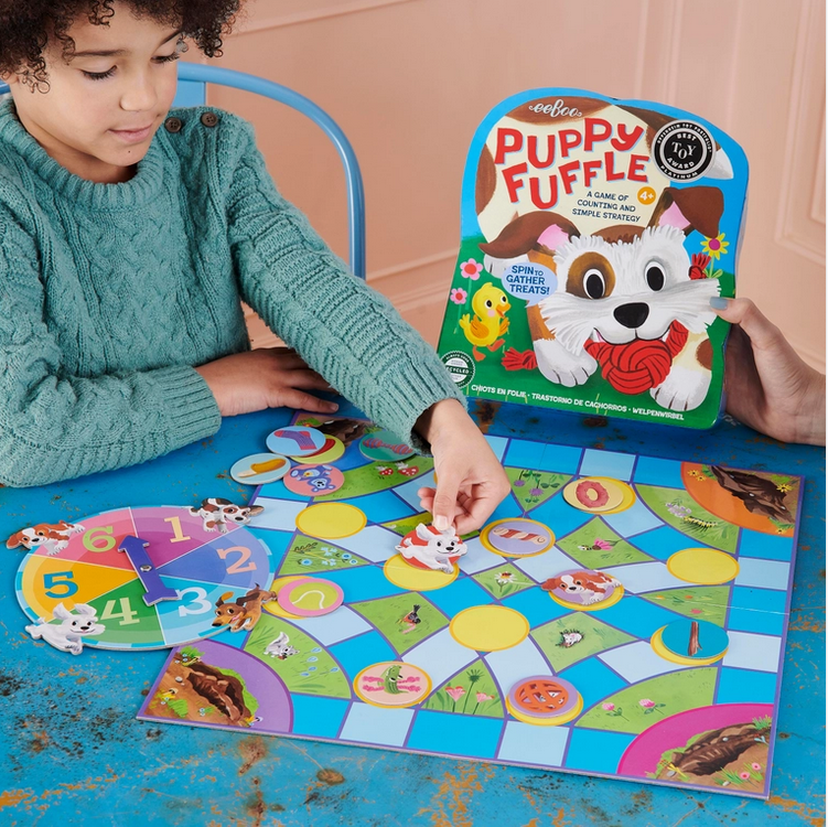 eeBoo Puppy Fuffle Shaped Board Game