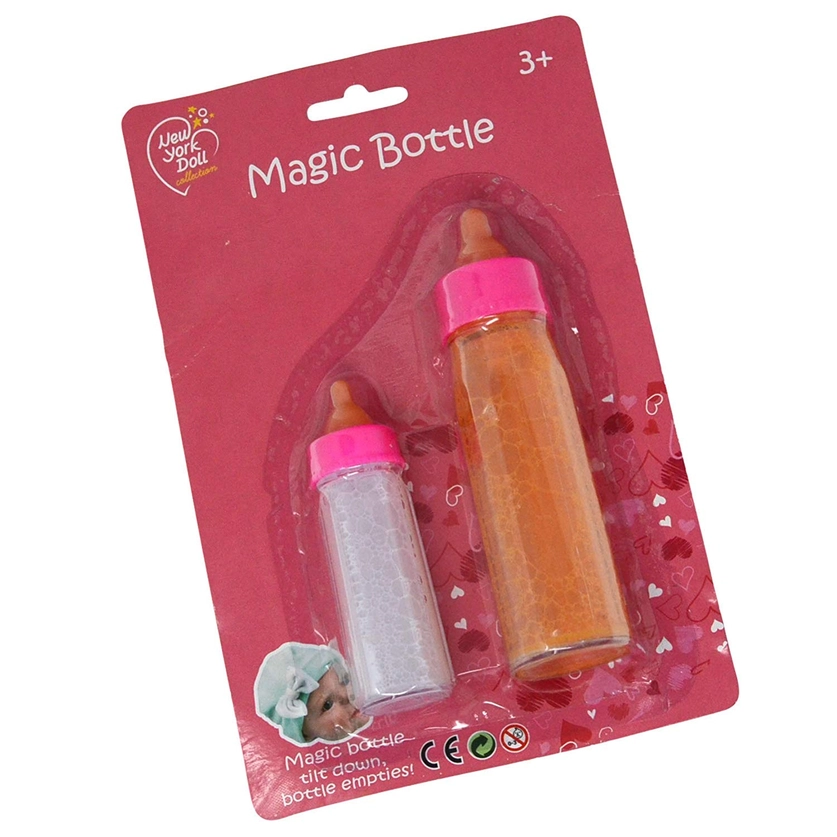 The New York Doll Company Magic Milk and Juice Bottles