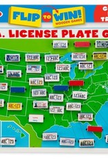 Flip to Win U.S.A. License Plate Game