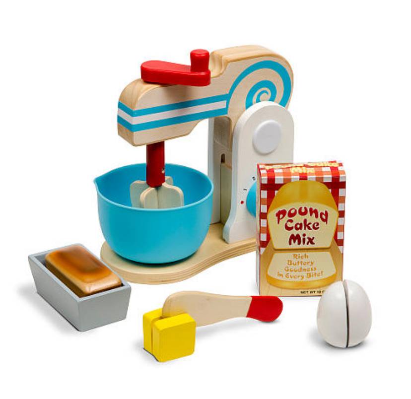 melissa and doug cake mixer set