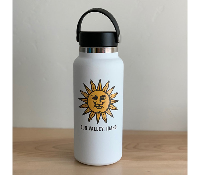 hydro flask 32 oz wide mouth white