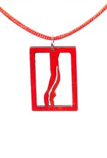 DanzArte H04-RD-“Pointe” Necklace