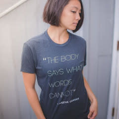 Covet Dance MG-U-AXS-Martha Graham Quote Unisex Tee-XS