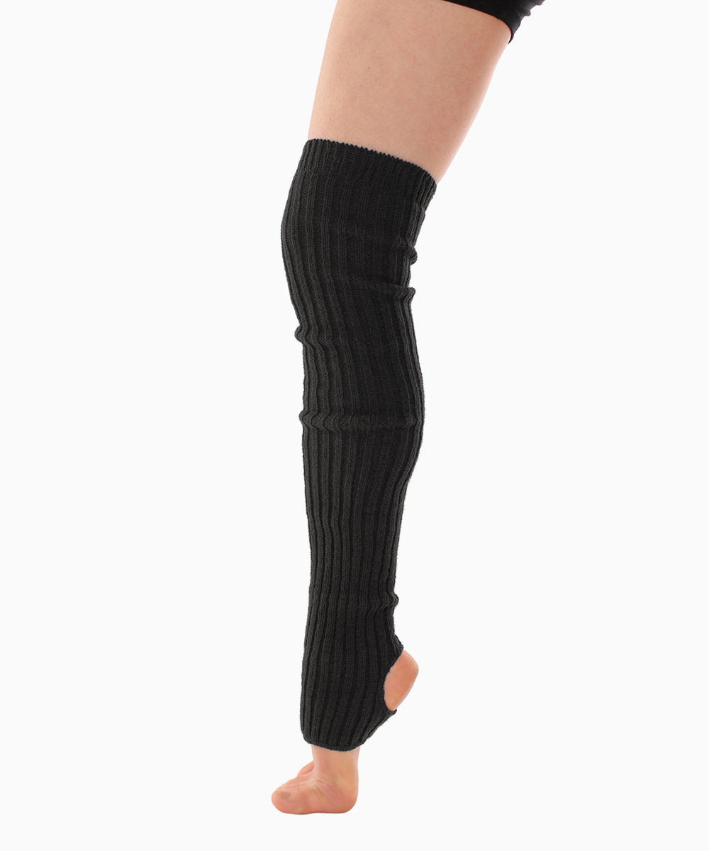 Intermezzo 2020-10-Classic Knit Stirrup Legwarmers 27"