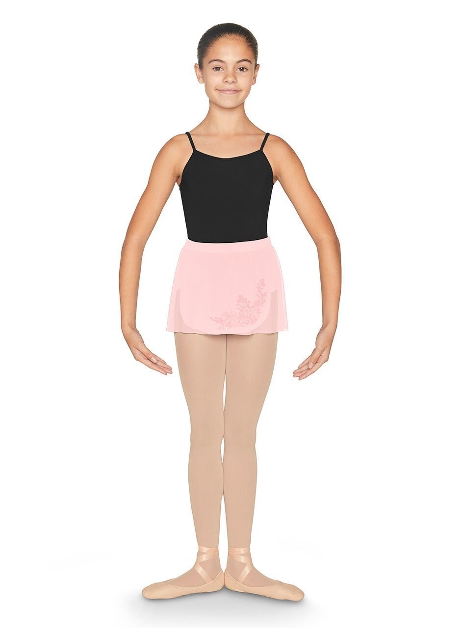 Bloch CR9931-Child Flock Wrap Skirt-6X7