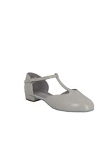 Merlet XIA-1337-900-Ballroom Shoes 1/2" Suede Sole Putini Leather-SILVER