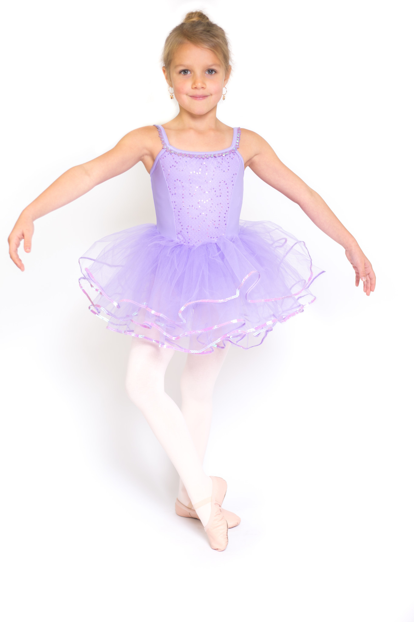 Sansha 68AH0010-Lilybelle Child Dance Dress-PURPLE-6