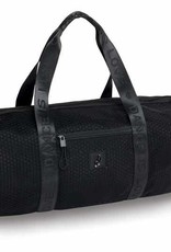 Danshuz B20502-The Honeycomb Duffel Bag-BLACK