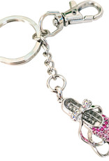 American Dance Supply 136-Pointe Shoe Keychain-PINK