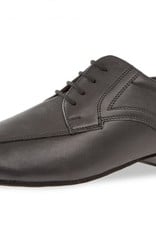 Diamant 094-025-028-Men Ballroom Shoes 1'' Suede Sole-Leather-BLACK