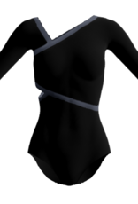 Dancewear Royale ATHENA-Custom Leotard Striking  Asymmetrical design