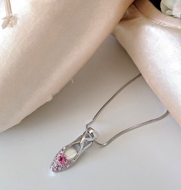 American Dance Supply 502-Pointe Shoe Necklace