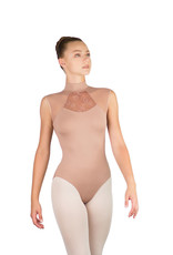Ballet Rosa ANITA-High Neck Leotard With Mesh And Lace