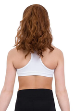 NEW Capezio Black Shimmer Dance Bra Top