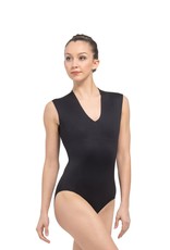 Ballet Rosa ANGELES-Sleeveless Leotard-BLACK-SMALL