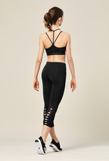 Bloch FP5247-Cameo Twist Panel Detail 7/8 Length Leggings