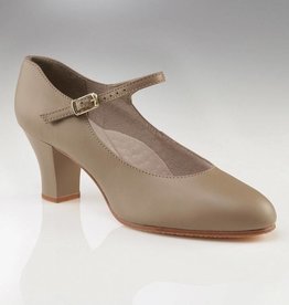 Capezio 650-Student Footlight Shoes 2"-TAN