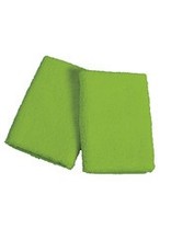 MotionWear 6402-Double Wide Wristbands-ONESIZE-LIME