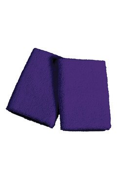 MotionWear 6407-Double Wide Wristbands-ONESIZE-PURPLE