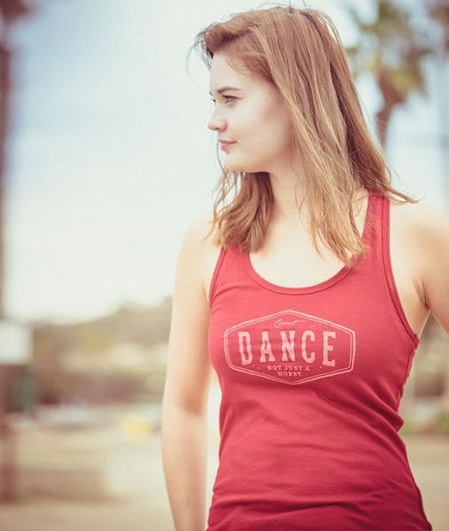 Covet Dance DNJH-TK-Racerback tank-DANCE-NOT JUST A HOBBY-MEDIUM