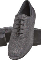 Diamant 140-034-511-A-Ballroom Shoes 1.5" Suede Sole-	MULTICOLOR GLITTER