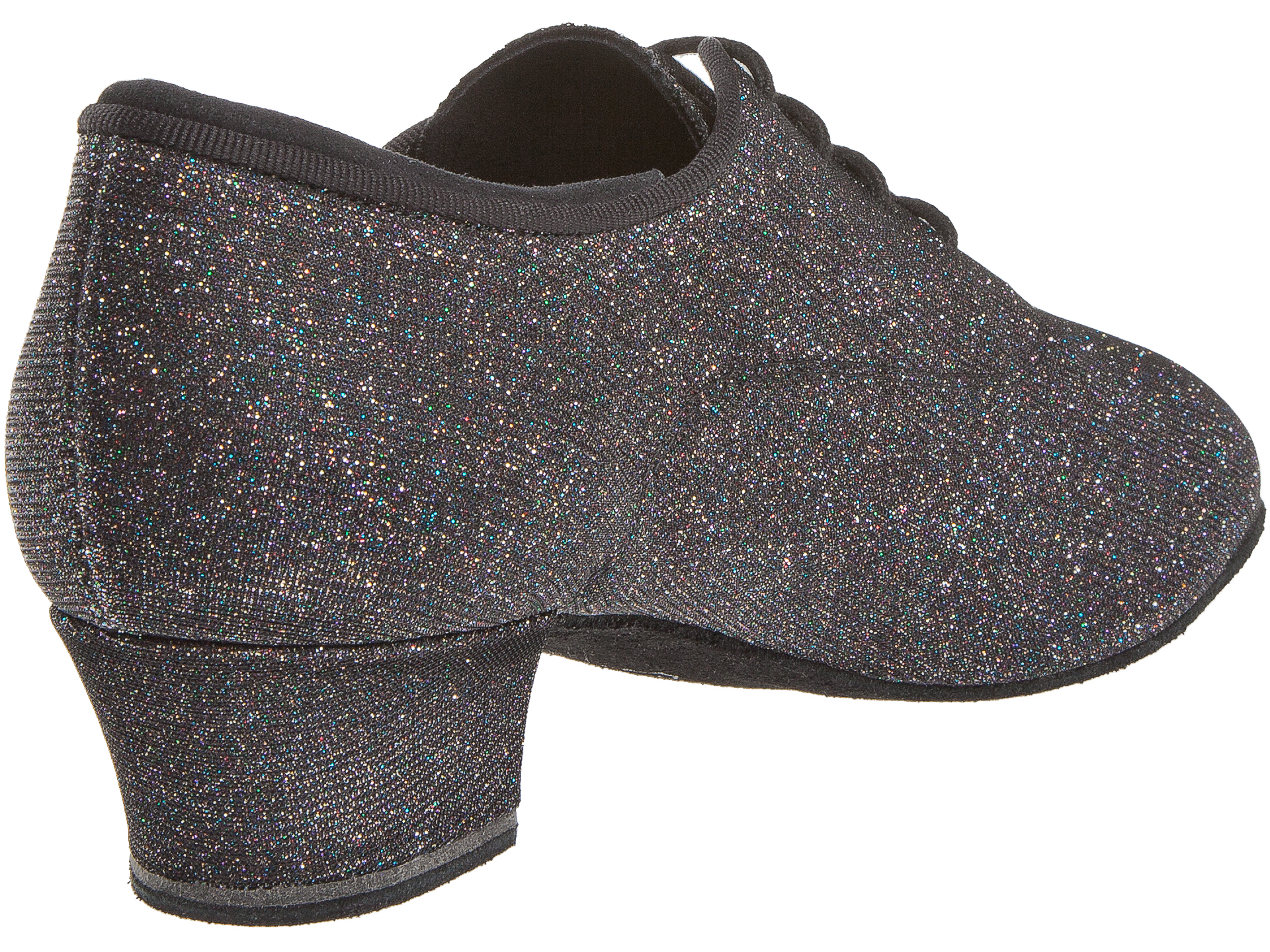 Diamant 140-034-511-A-Ballroom Shoes 1.5" Suede Sole-	MULTICOLOR GLITTER