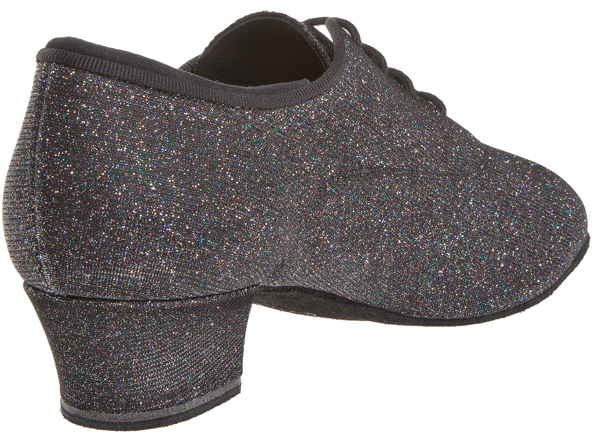 Diamant 140-034-511-A-Soulier de Danse 1.5" Semelle en Suede - MULTICOLORE PAILLETÉ