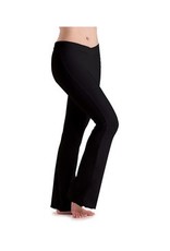 MotionWear 7163-V-Waist Pants-BLACK