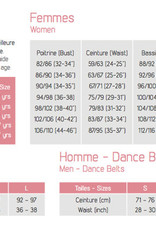 Ballet Rosa PAIGE-Jupe à Enfiler Haute et Basse en Maille Extensible