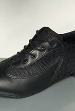 SoDanca BL230-Ronnie Ballroom Men Shoes 1" Suede Sole-BLACK