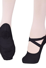 Capezio 2037W-Hamani Soulier de Ballet Adulte en Canevas Extensible 4 Sens 2 Semelles