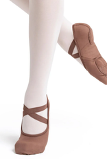 Capezio 2037W-Hamani Soulier de Ballet Adulte en Canevas Extensible 4 Sens 2 Semelles