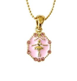 American Dance Supply 503S-Ballerina necklace-PINK-SMALL