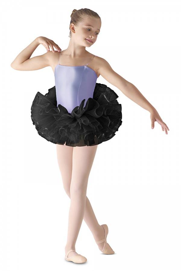 Leo DanceWear LD153CT-Sequin Trim Tutu OneSize Child-BLACK