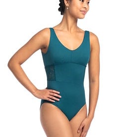 AinslieWear 1117LL-Ophelia Leotard Avec Insertions Dentelle