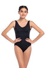 AinslieWear 1117LL-Ophelia Leotard Avec Insertions Dentelle