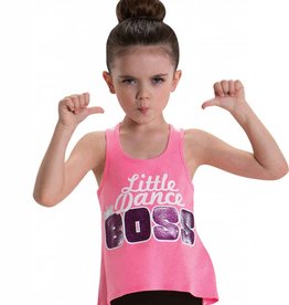 MotionWear 4749-017-Little Dance Boss Tank-SMALL CHILD