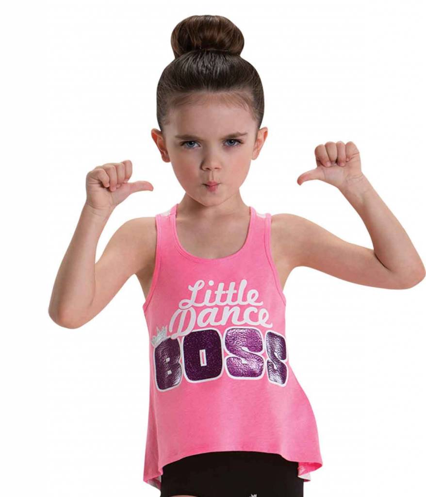 MotionWear 4749-017-Little Dance Boss Tank-SMALL CHILD